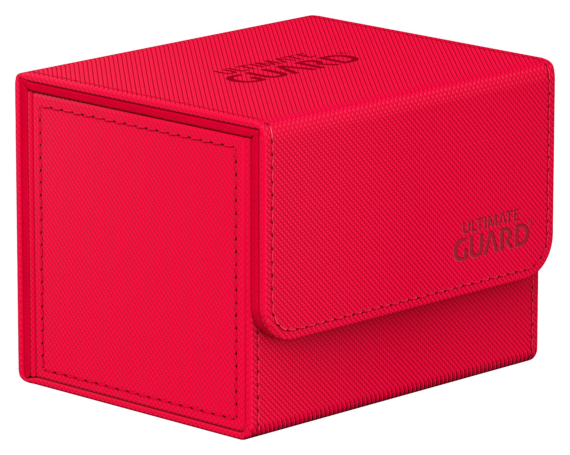 Ultimate Guard Sidewinder 100+ front view with magnetic closure for secure transport