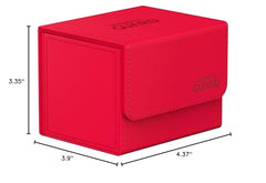 Red monocolored design of Ultimate Guard Sidewinder 100+ for premium look