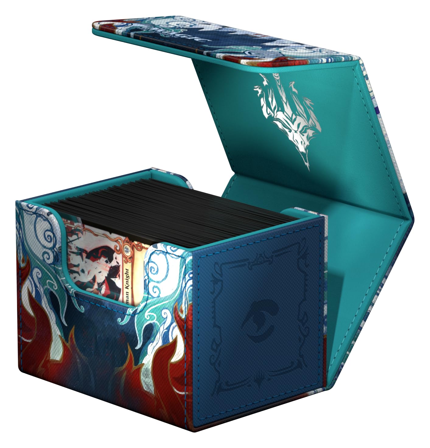 Ultimate Guard Sidewinder 100xenoskin accommodates 100 double-sleeved cards.