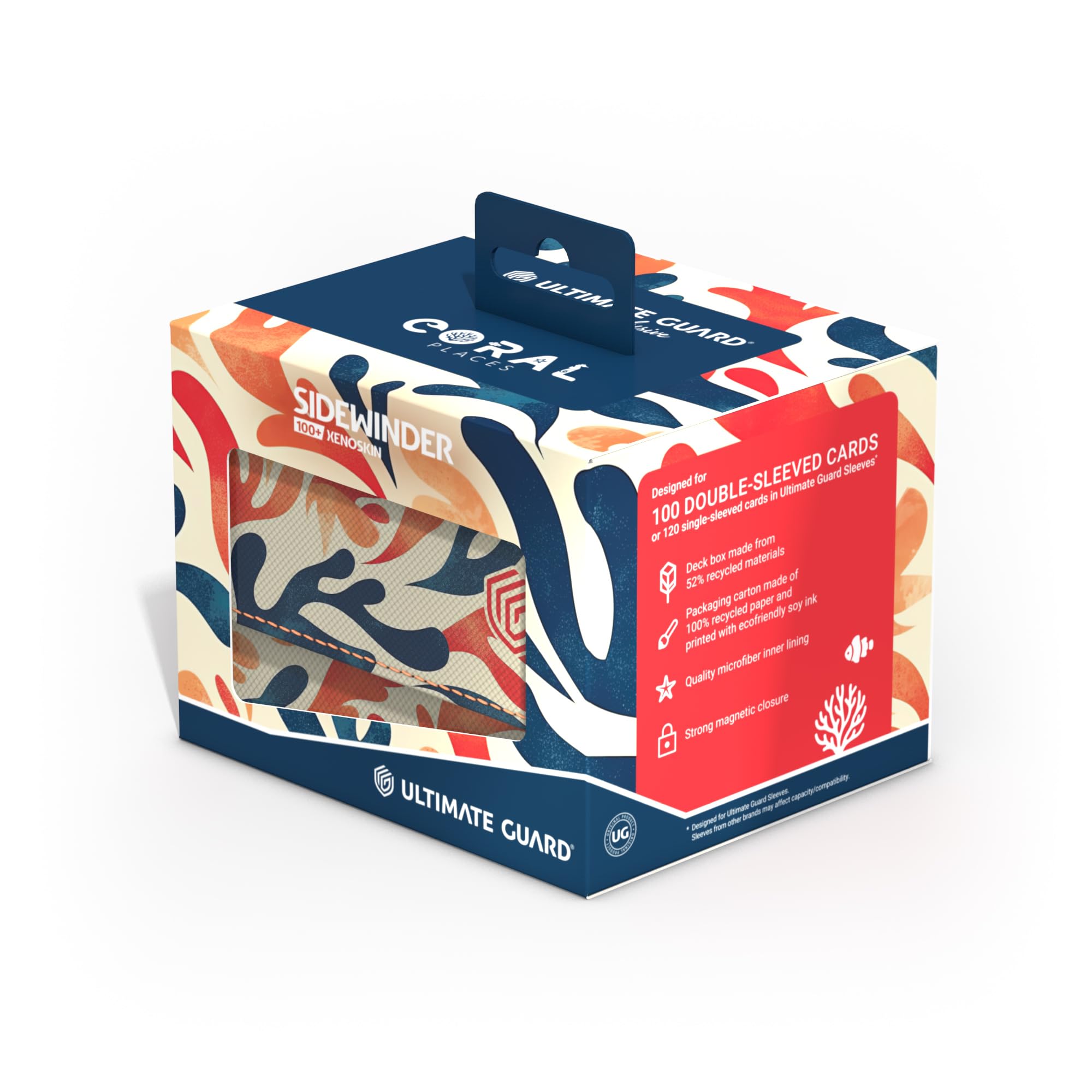 Ideal for tournaments and daily card play with Sidewinder 100+.