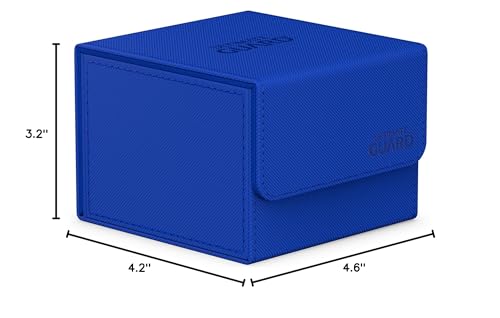 Easy-access lid on Ultimate Guard Sidewinder 133+ deck box for quick draws
