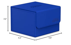 Easy-access lid on Ultimate Guard Sidewinder 133+ deck box for quick draws