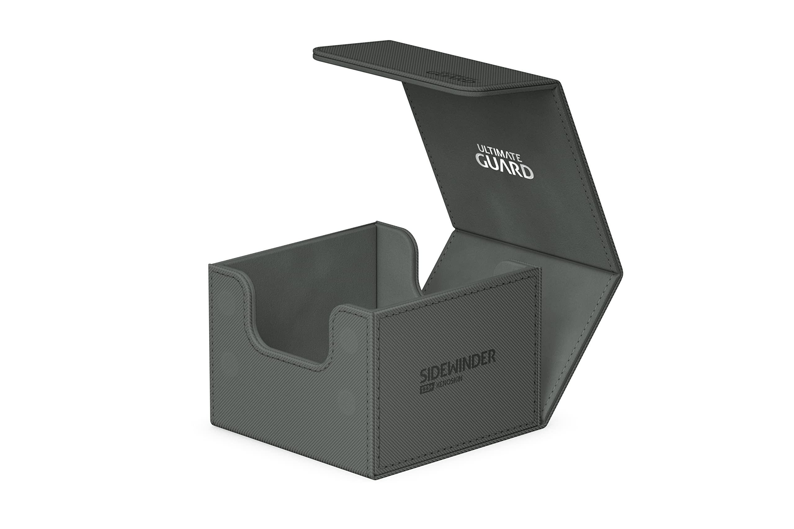 Ultimate Guard Sidewinder 133+ microfiber lining cushions cards and prevents scratches.