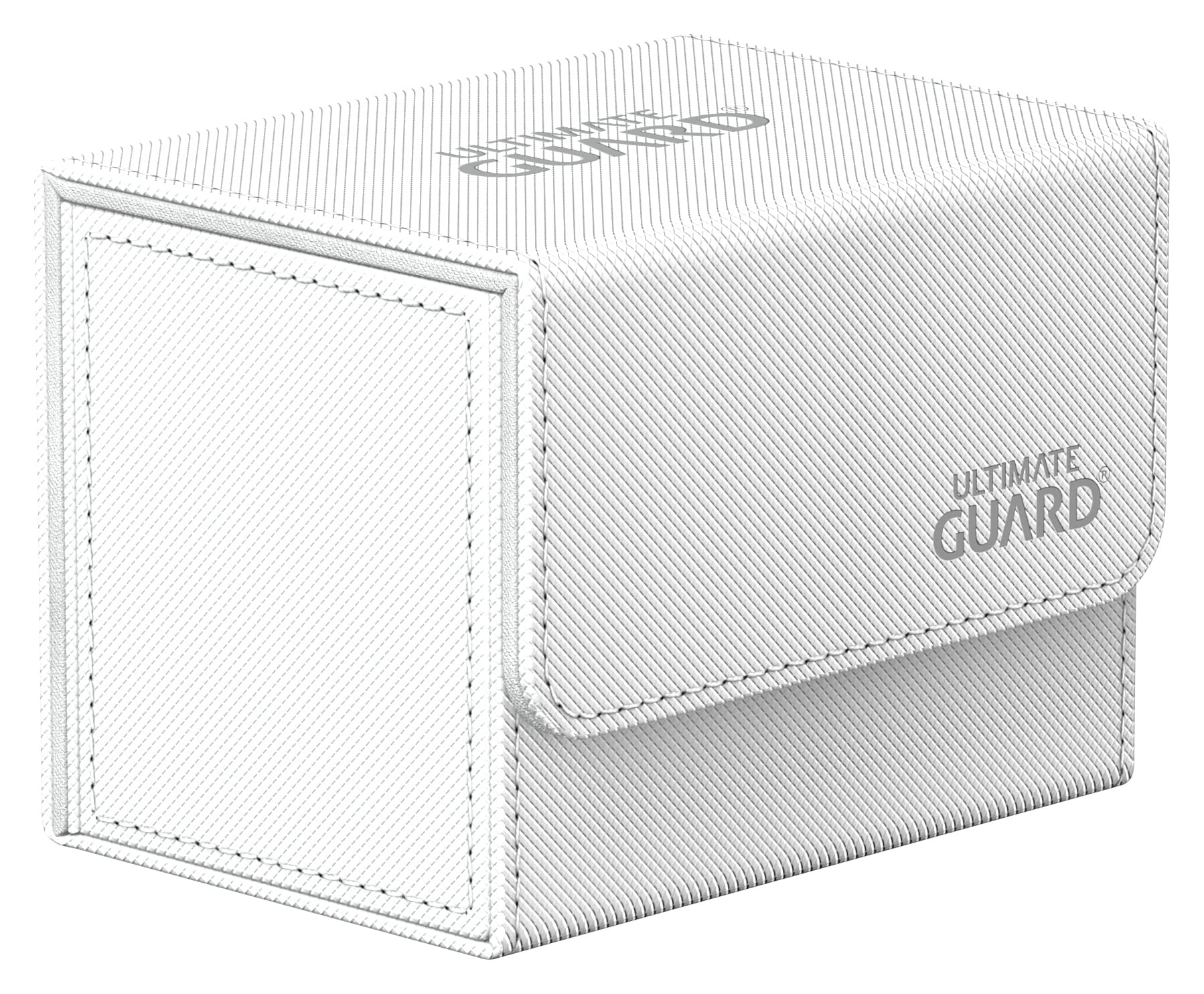 Ultimate Guard Sidewinder 80+ deck box open for quick card access