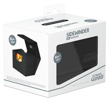 Ultimate Guard Sidewinder black compact design for travel and storage.