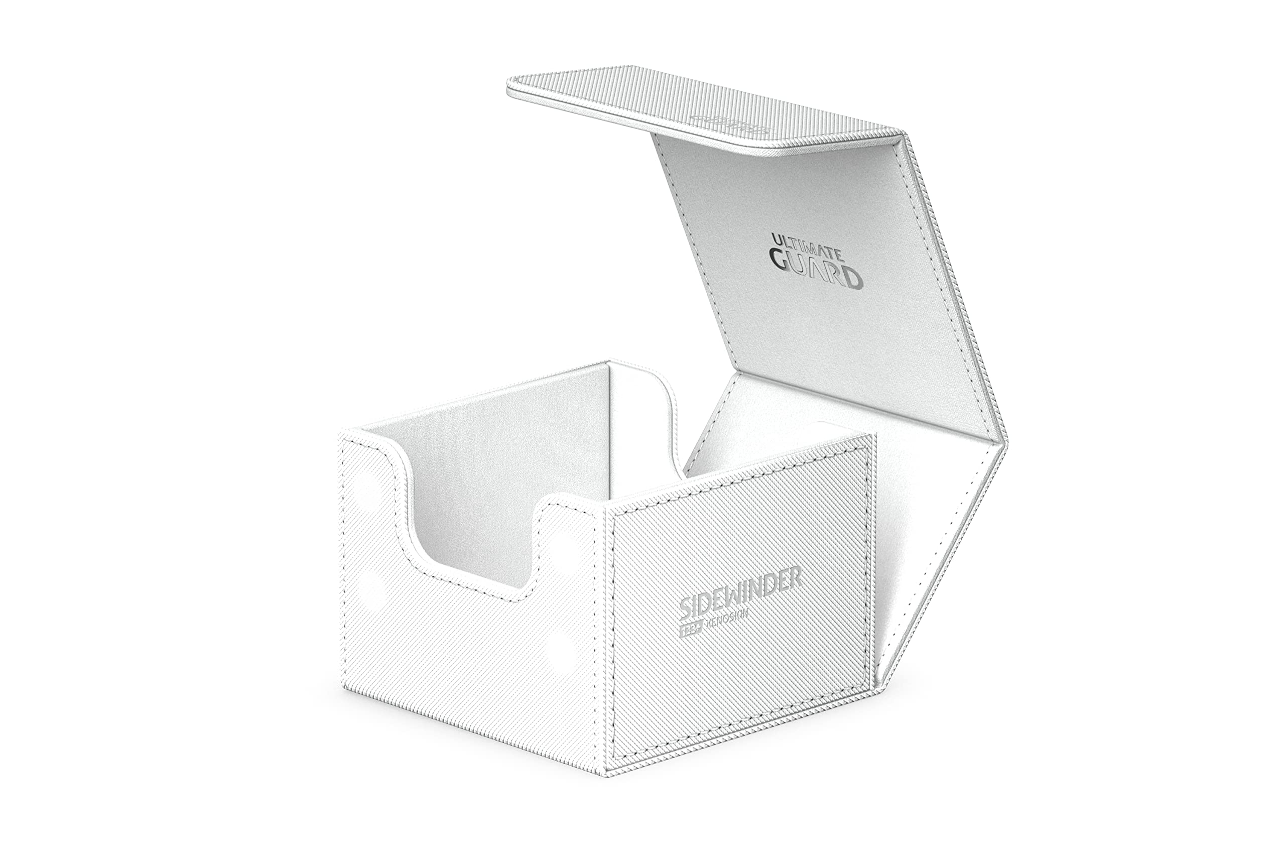 Ultimate Guard Sidewinder quick-access opening enables fast card retrieval.