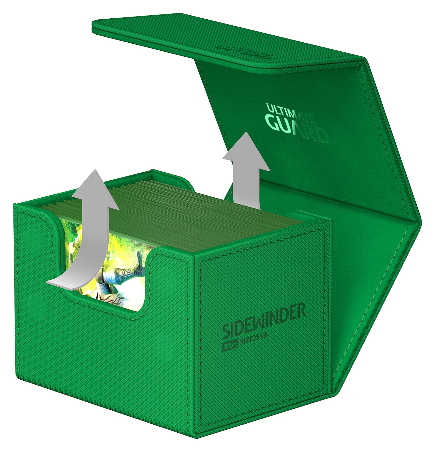 Ultimate Guard Sidewinder supports easy-draw access during games.
