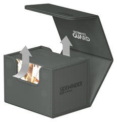 Ultimate Guard Sidewinder magnetic closure close-up showing secure seal.