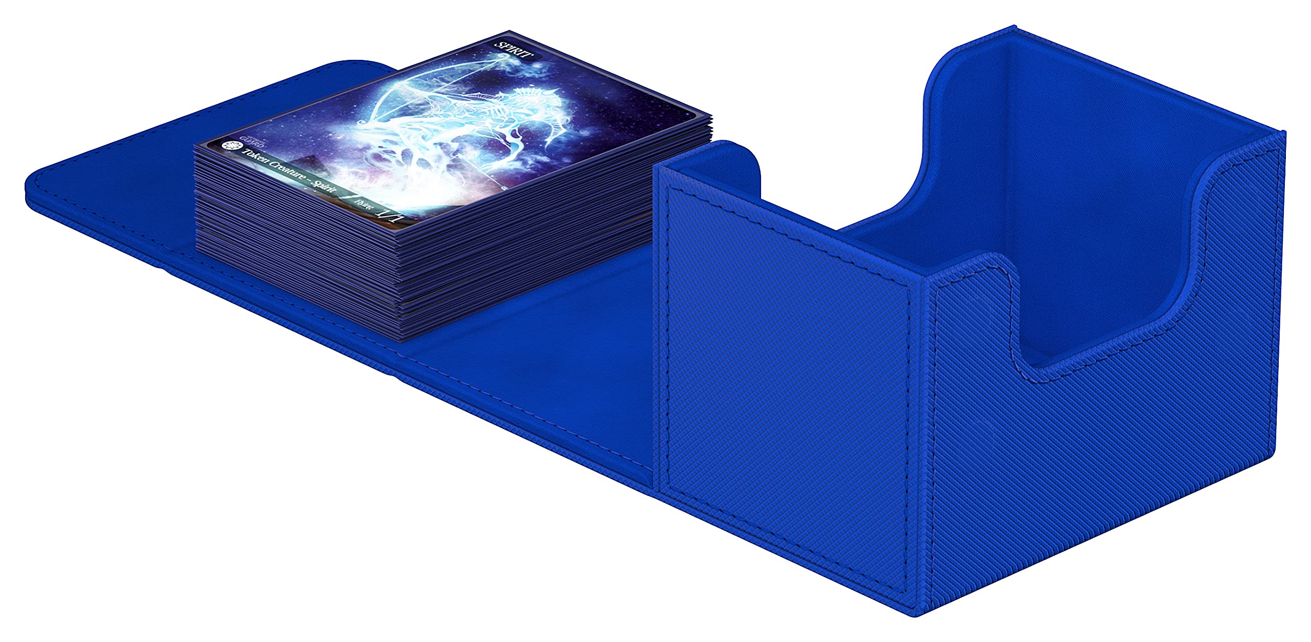 Ultimate Guard Sidewinder magnetic closure secures contents during transport and tournaments.
