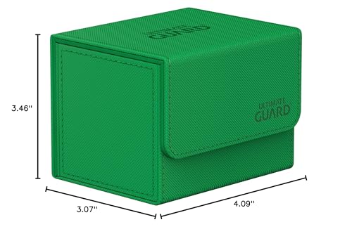 Ultimate Guard Sidewinder stores up to 100 double-sleeved cards securely.
