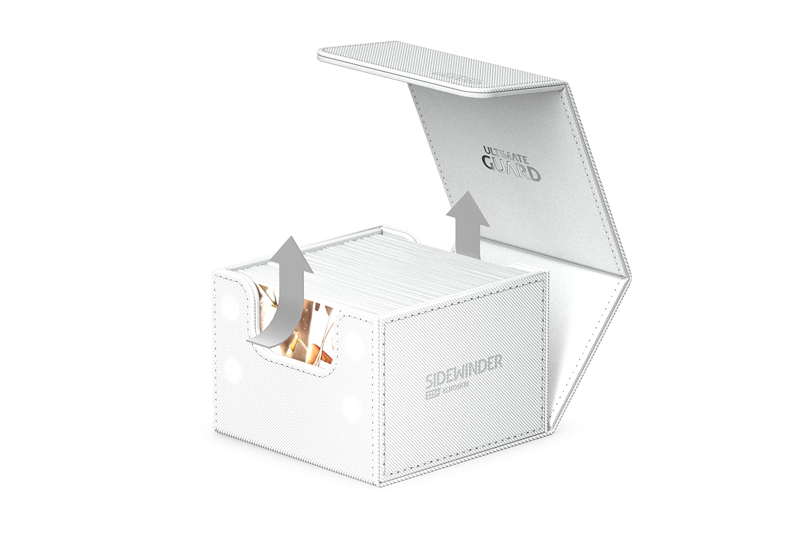 Ultimate Guard Sidewinder XenoSkin exterior durability for travel.