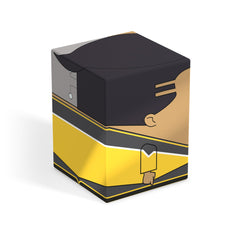 Ultimate Guard Squaroes Boulder 100+ closed closure detail, durable secure lid for transport.