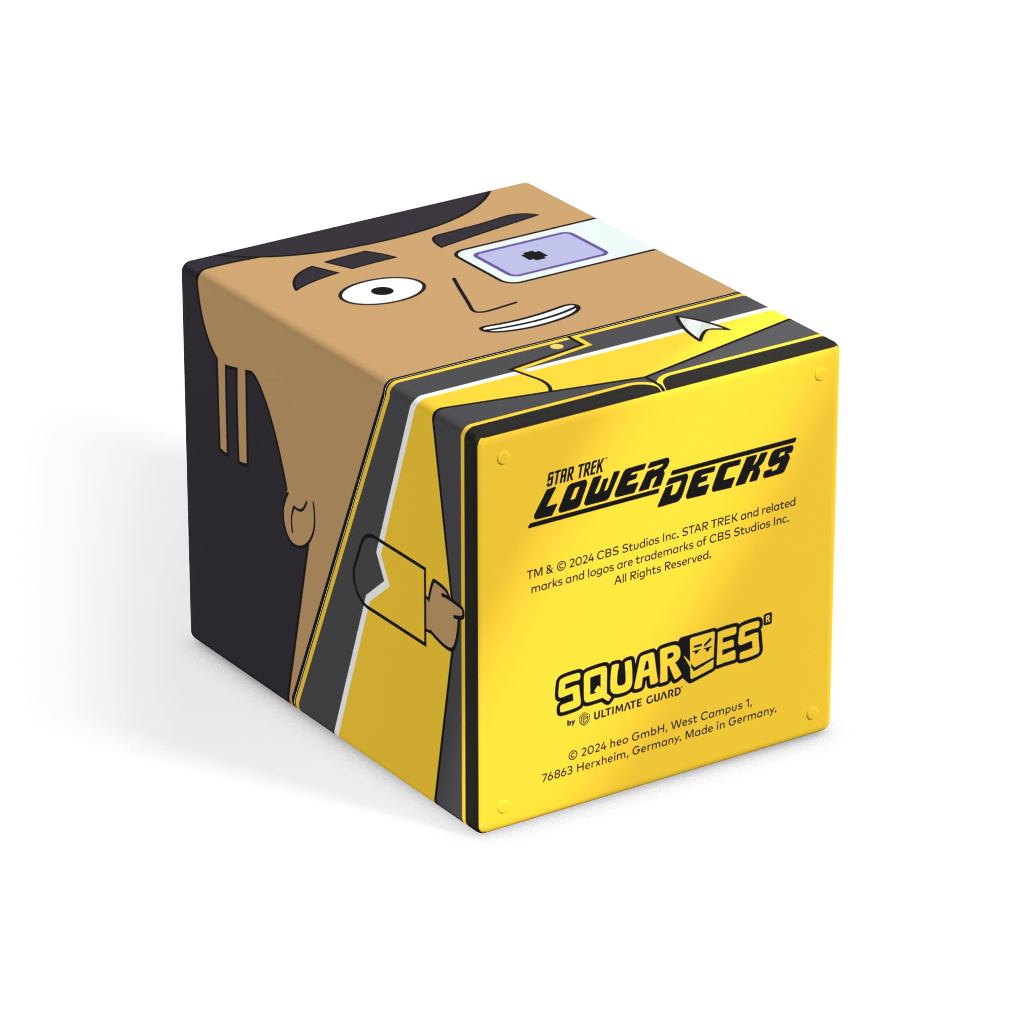 Ultimate Guard Squaroes Boulder 100+ fits Squaroes Case, ideal for organized storage.