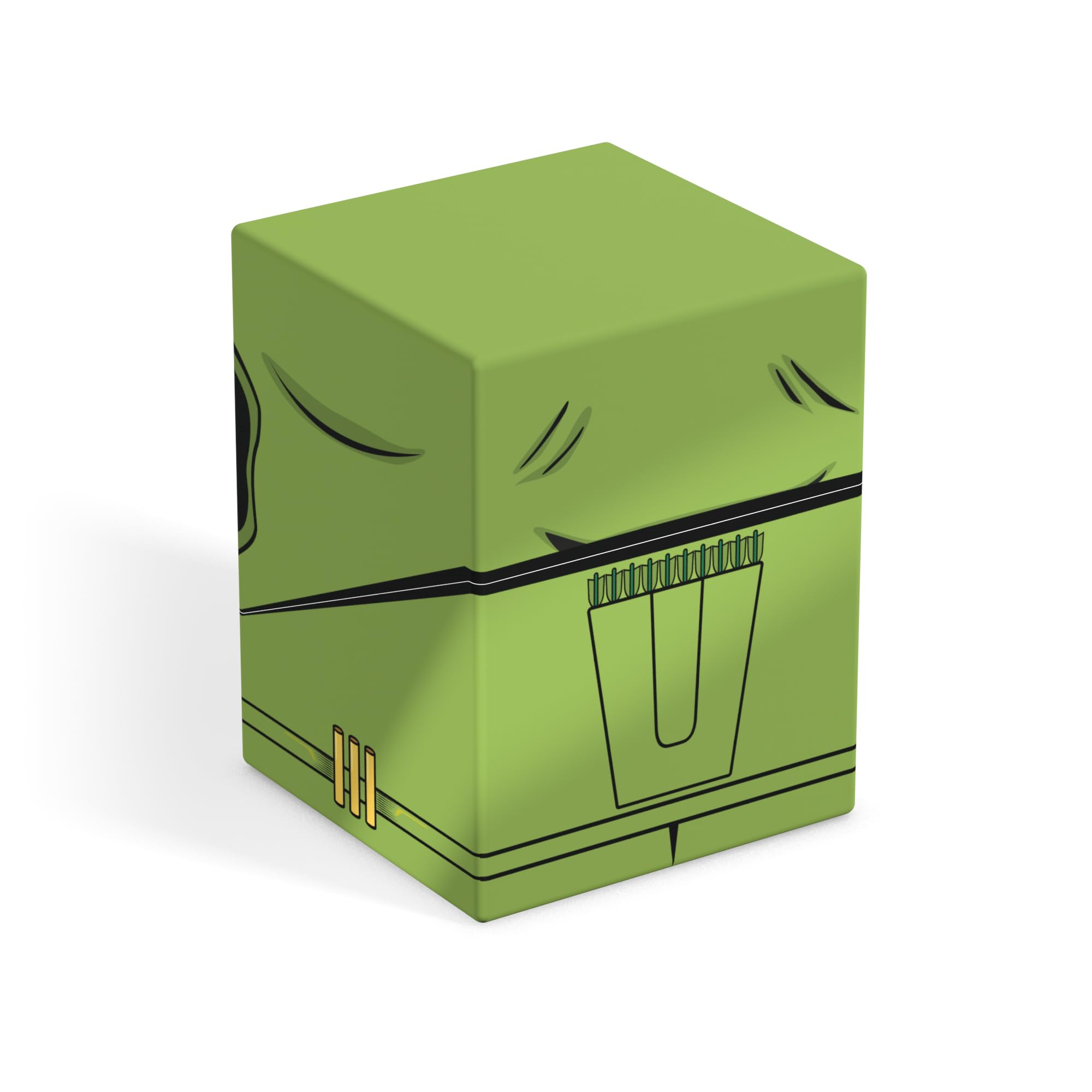 Secure closure shown on Ultimate Guard Squaroes Boulder 100+.