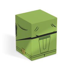 Secure closure shown on Ultimate Guard Squaroes Boulder 100+.