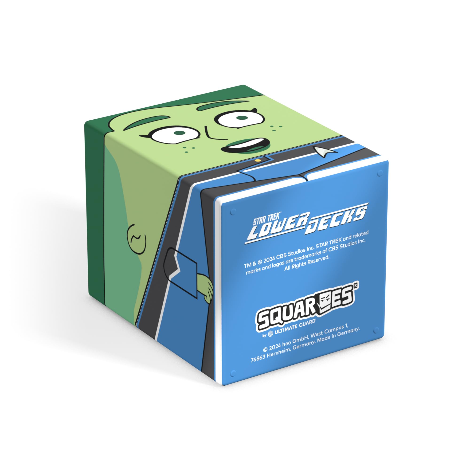 Ultimate Guard Squaroes Boulder100 capacity supports 120 single-sleeved cards