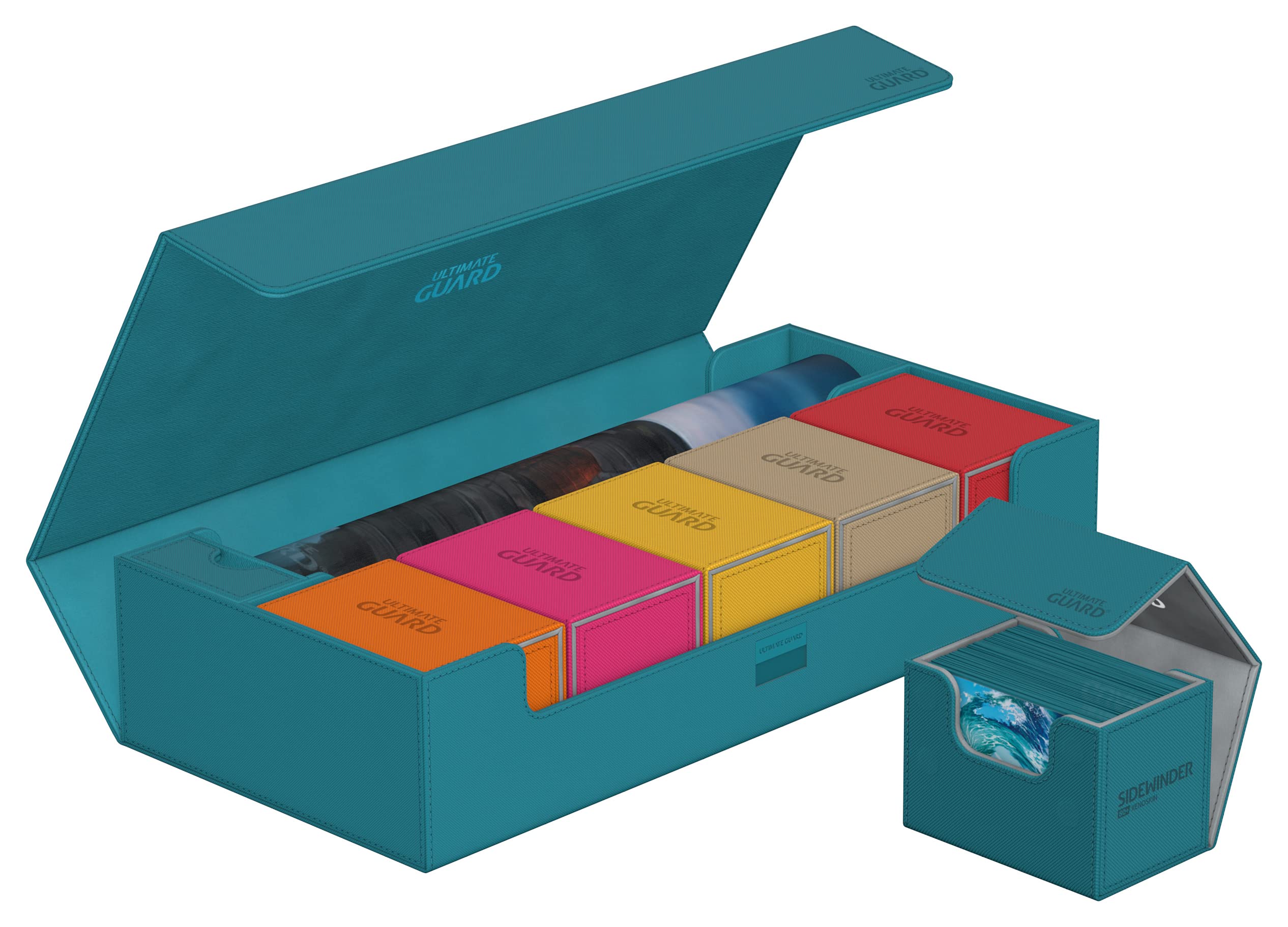 Ultimate Guard Superhive multi-deck storage for easy transport of decks