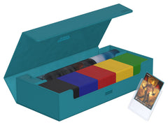 Ultimate Guard Superhive petrol color makes cases easy to spot