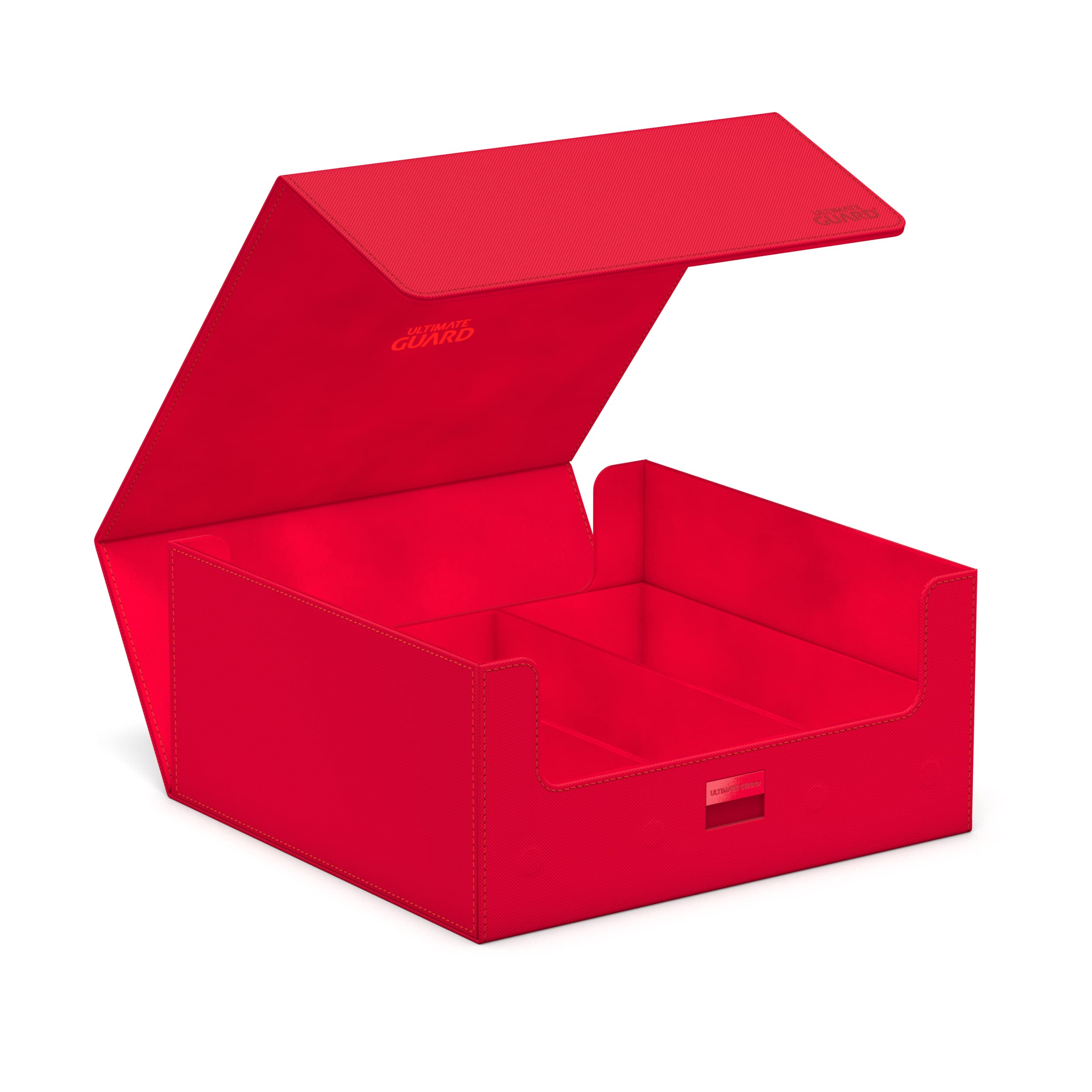 Treasurehive 90+ case opened showing interior space for 90 magnetic cases