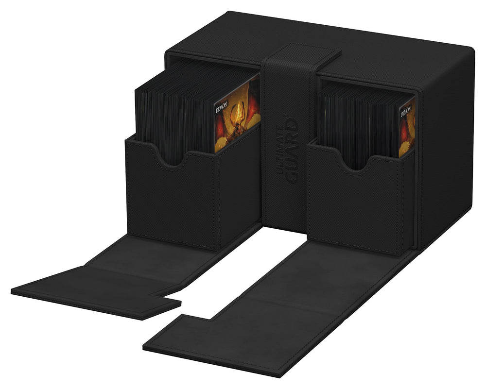 Durable XenoSkin material used in the Twin Flip'n'Tray 160 design.