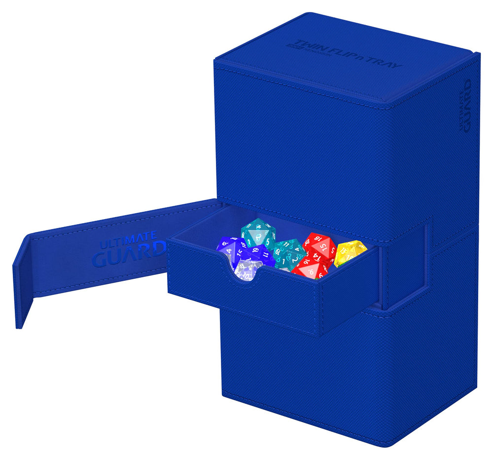 Ultimate Guard Twin Flip'n'Tray 200+ removable tray supports flexible space management