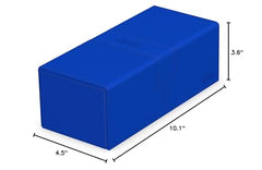Ultimate Guard Twin Flip-n-Tray 266+ blue travel-ready case.