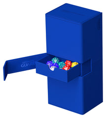 Ultimate Guard Twin Flip-n-Tray 266+ blue open trays show easy access.