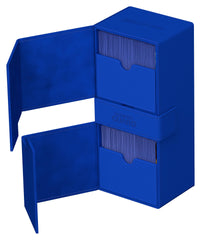 Ultimate Guard Twin Flip-n-Tray 266+ blue removable tray for customization.