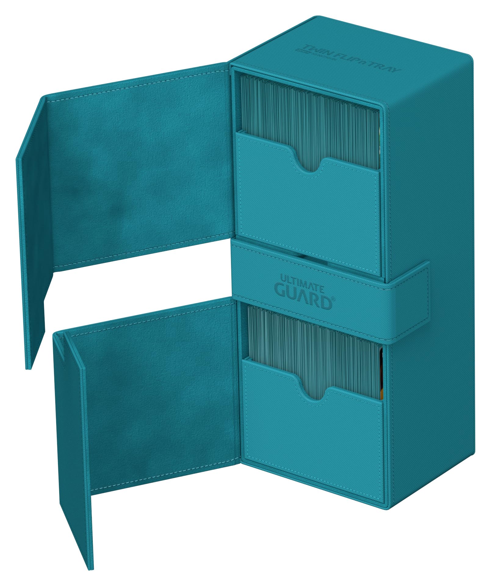 Ultimate Guard Twin Flip'n'Tray 266+ compact travel case for organized gear on the go