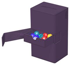 Ultimate Guard Twin Flip'n'Tray 200+ removable-tray enables flexible setup.