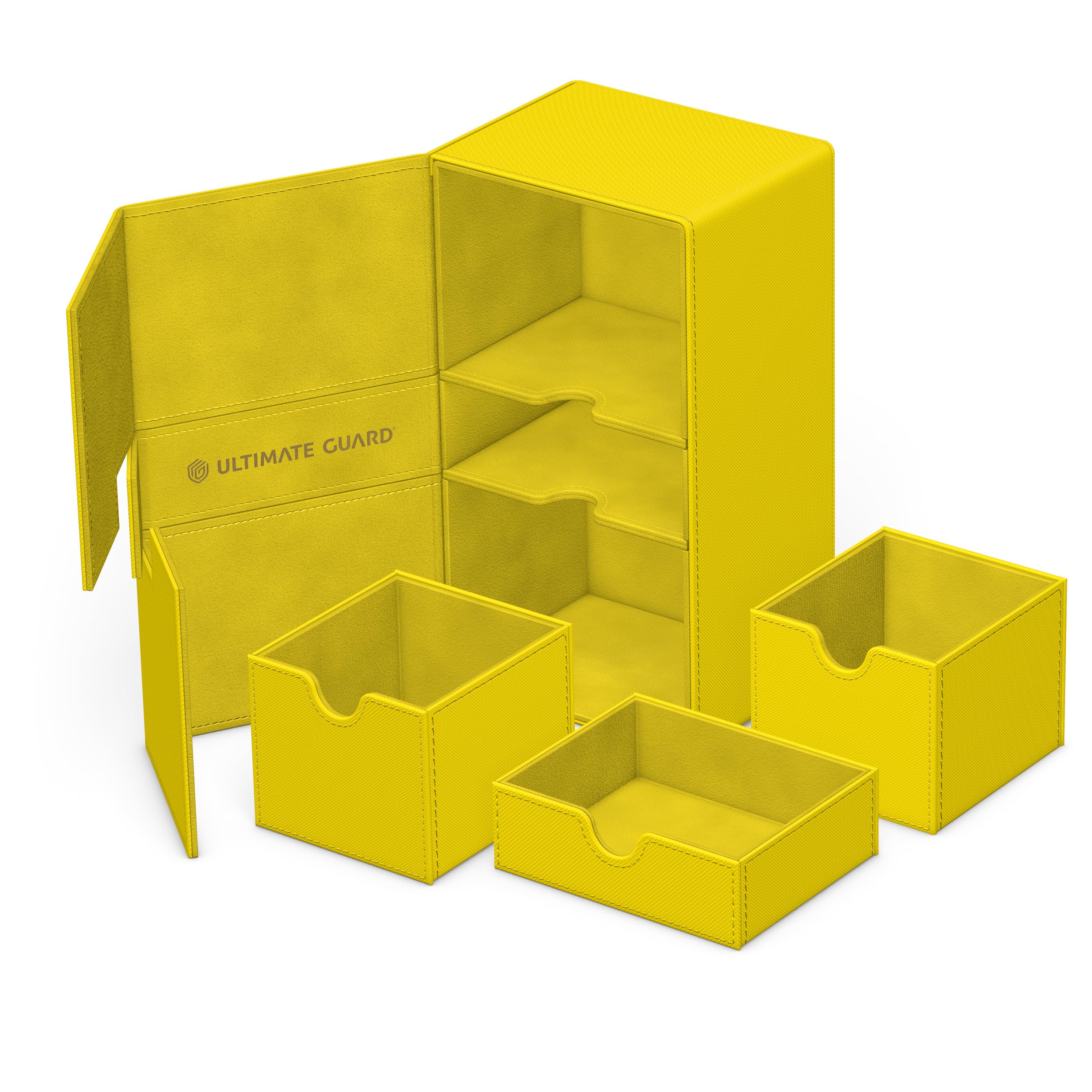 Ultimate Guard Twin Flip'n'Tray removable trays enable flexible deck setups