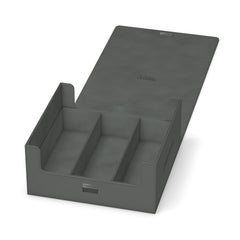XenoSkin case with deck boxes and sleeves, versatile storage for accessories.