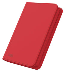 Ultimate Guard Zipfolio 160 red XenoSkin cover is acid-free and PVC-free for long-term protection