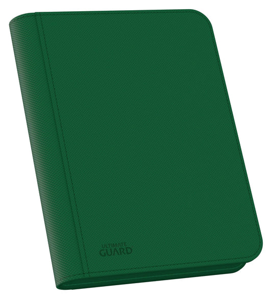 Ultimate Guard Zipfolio 160 front cover in green, durable protection for your collection