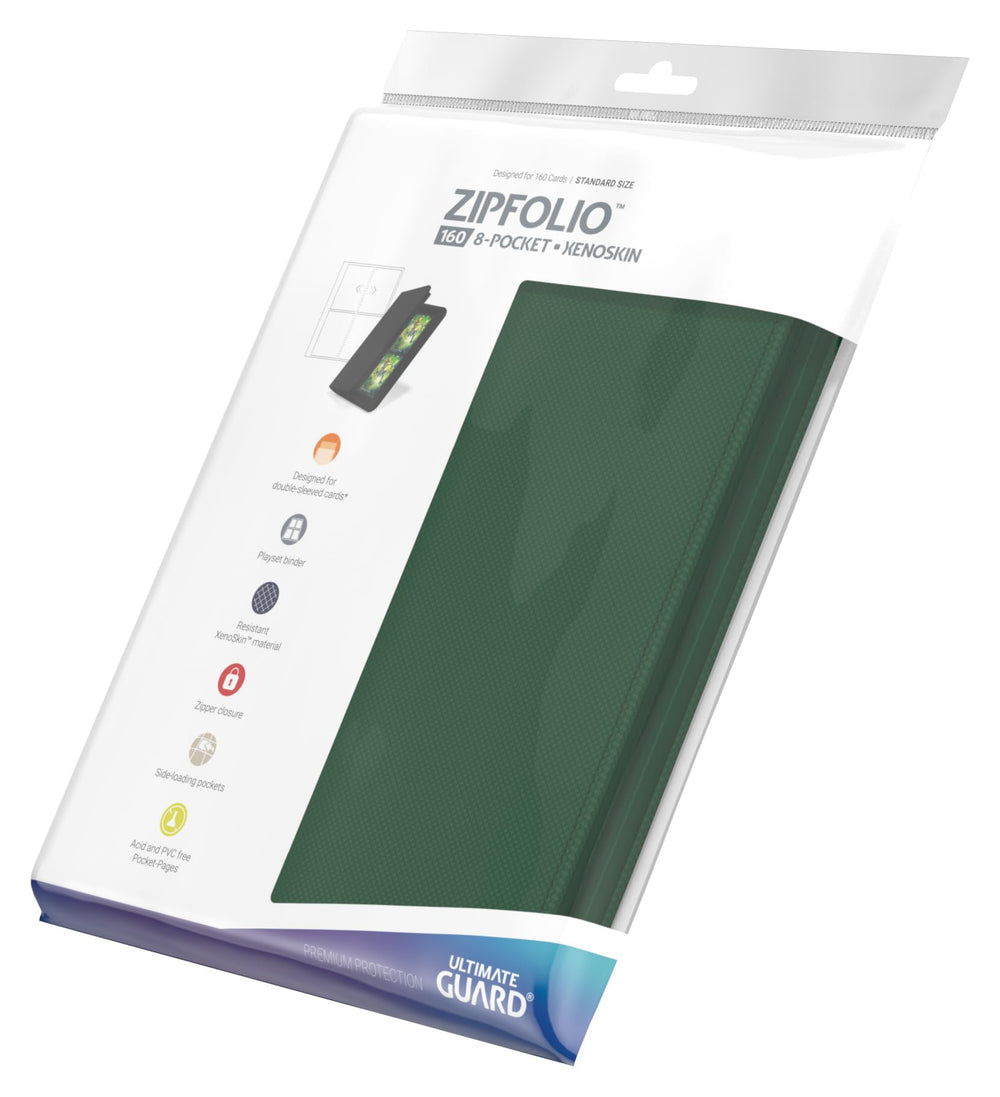 Travel-friendly Zipfolio 160 ideal for tournaments and on-the-go play