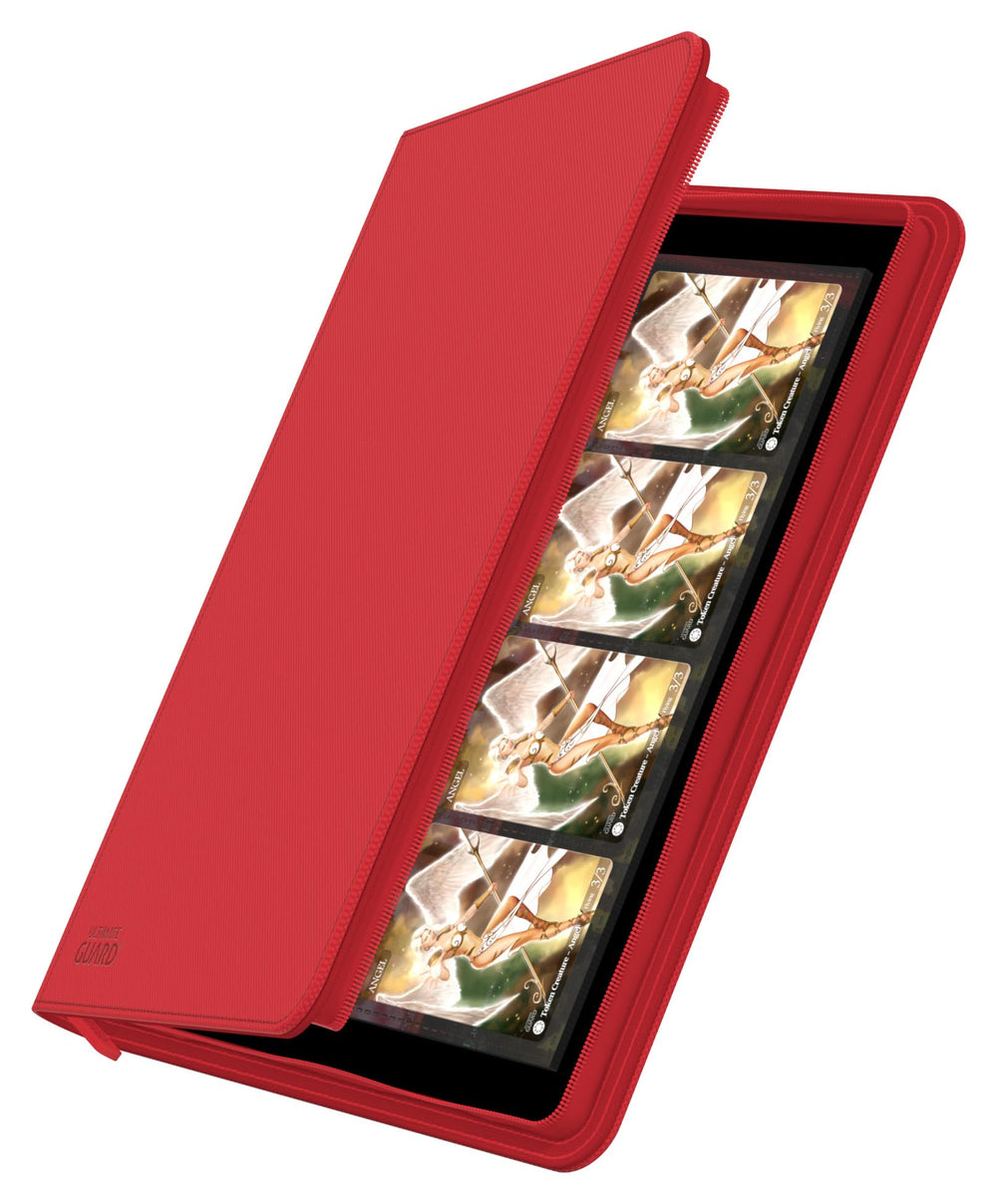 Acid-free materials protect cards over time on the Zipfolio 320.