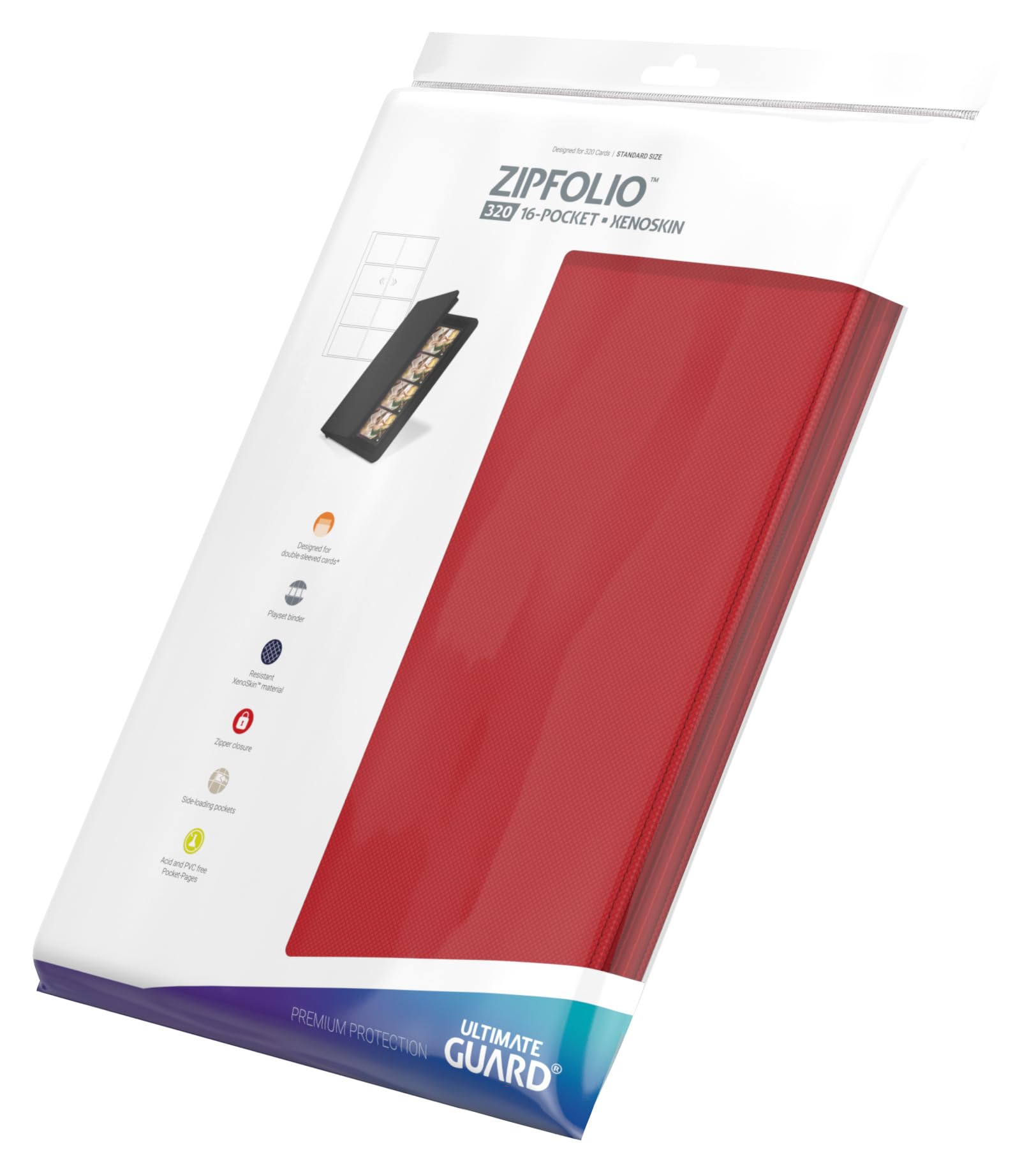 Zipfolio 320 helps organize a growing card collection securely.