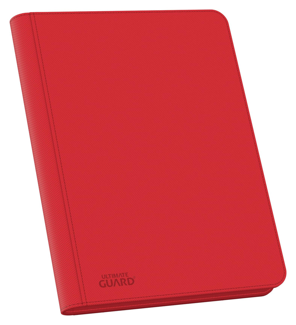 Ultimate Guard Zipfolio 320 red cover, compact card organizer.