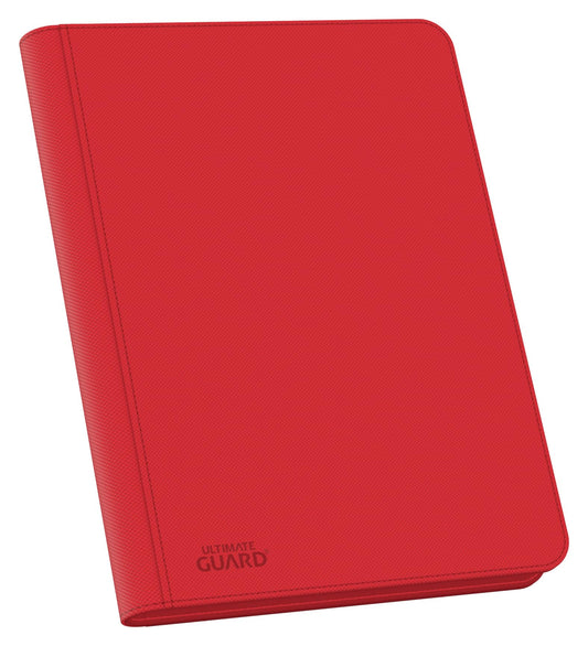Ultimate Guard Zipfolio 320 red cover, compact card organizer.