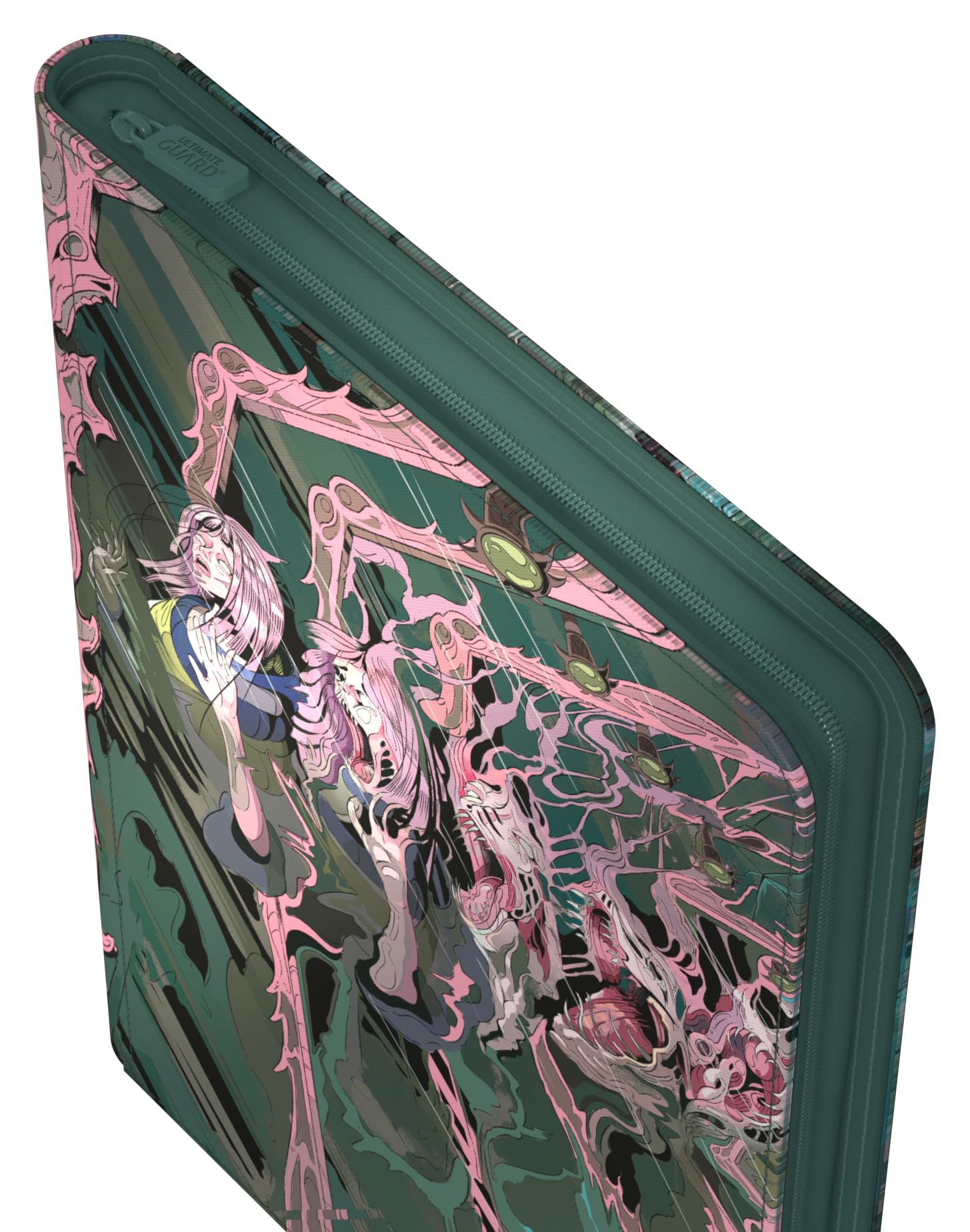 Ultimate Guard Zipfolio 360 360 compartments for organized double-sleeved MTG cards.