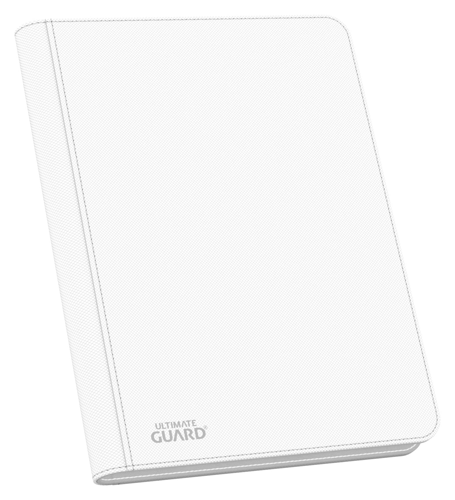 Ultimate Guard Zipfolio 360 front cover shows premium protection and a clean white look.