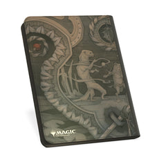 Ultimate Guard Zipfolio 360 Xenoskin 18-pocket pages fit double-sleeved MTG cards.