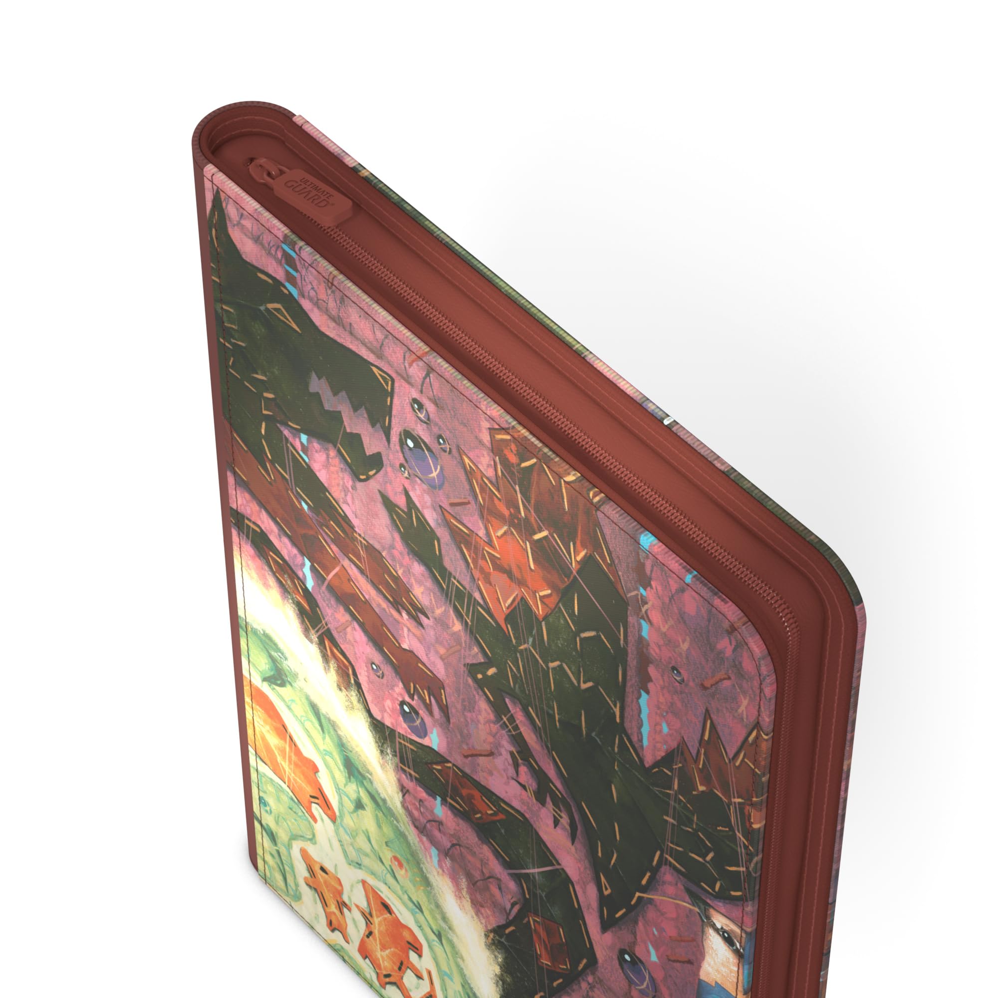 Ultimate Guard Zipfolio 360 compartments organize an entire MTG collection.