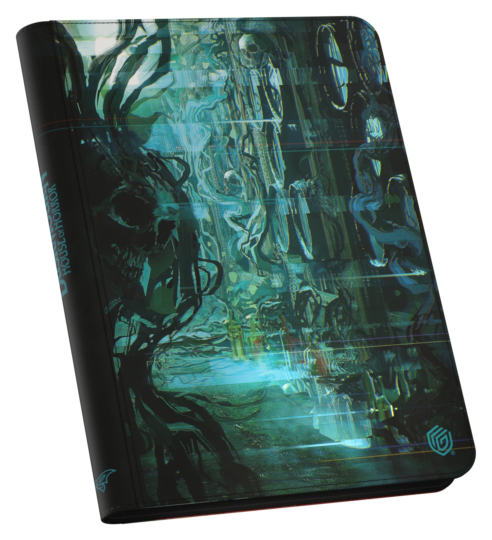 Ultimate Guard Zipfolio 360 Xenoskin cover close-up, durable material.