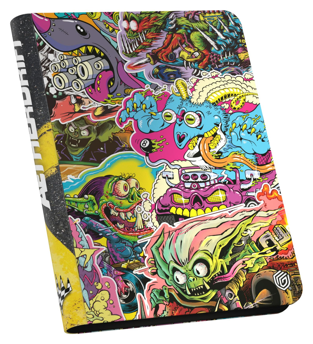 Ultimate Guard Zipfolio 360 Xenoskin front cover featuring MTG Aetherdrift artwork.