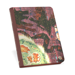 Ultimate Guard Zipfolio zipper closure keeps cards secure during travel.