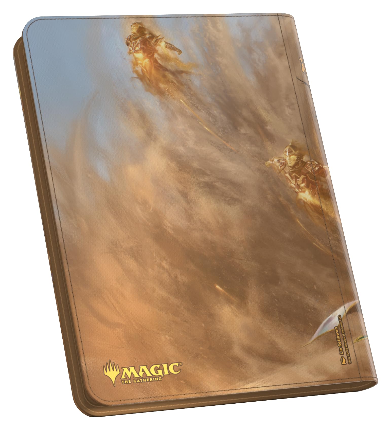 Ultimate Guard Zipfolio 360 Xenoskin zipper closure in action keeps cards secure
