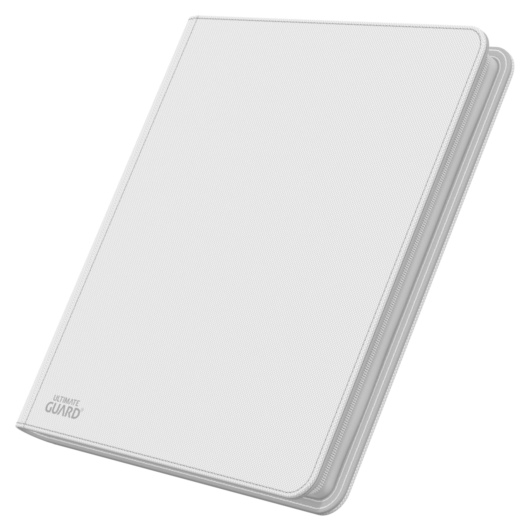 Zipfolio 480 White side-loading pockets enabling quick card access.