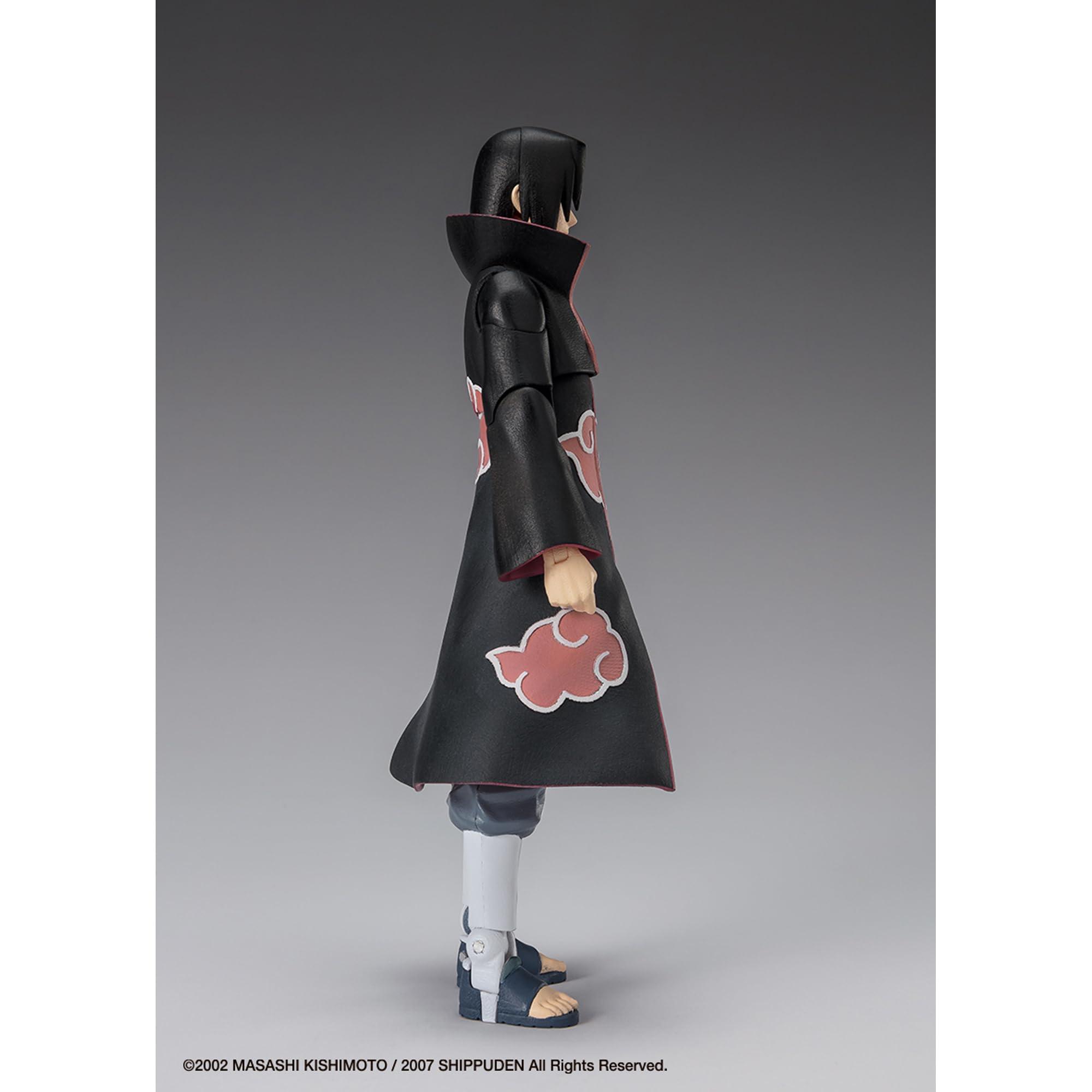 Ultimate Legends Naruto Itachi 5-inch display-ready figure for shelf setups.
