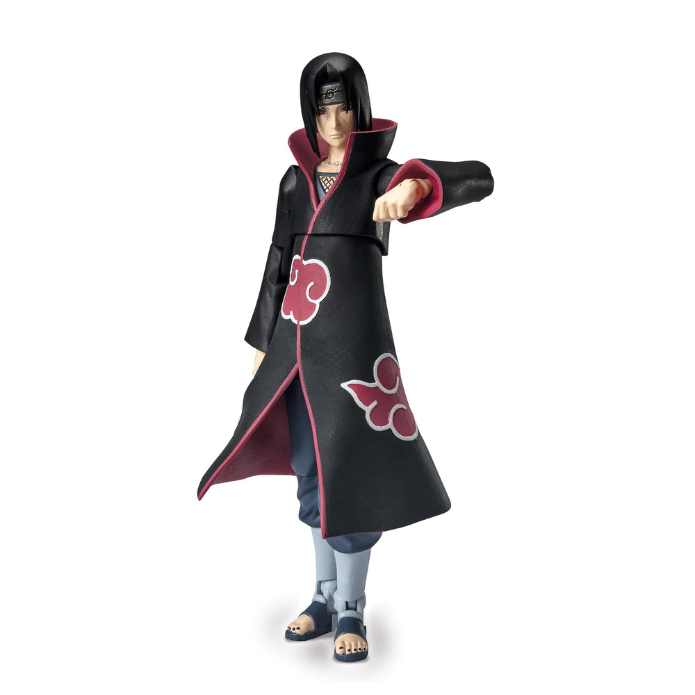 Ultimate Legends Naruto Itachi 5-inch face sculpt showcases accurate likeness for display.